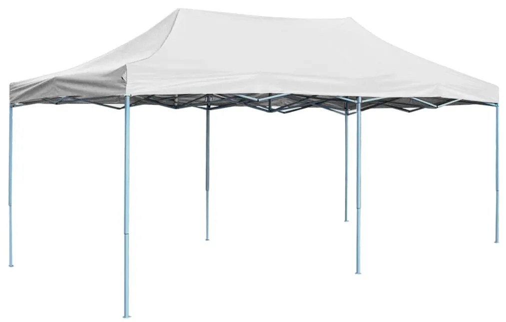 vidaXL Cort de petrecere pliabil profesional, alb, 3 x 6 m, oțel