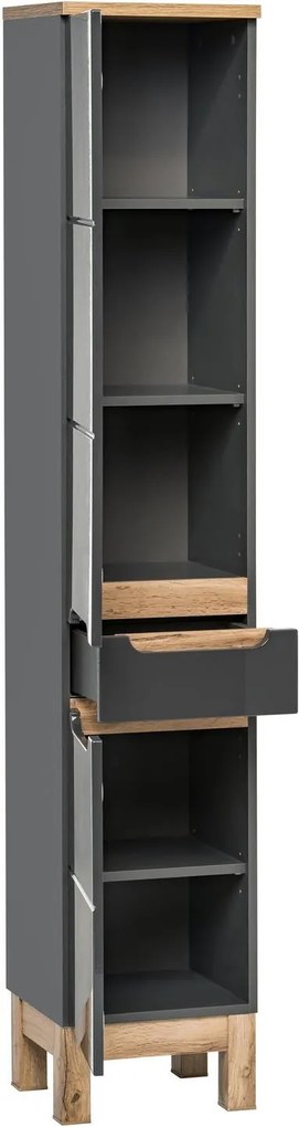 Set Mobilier Baie Bora Grey 80 cm