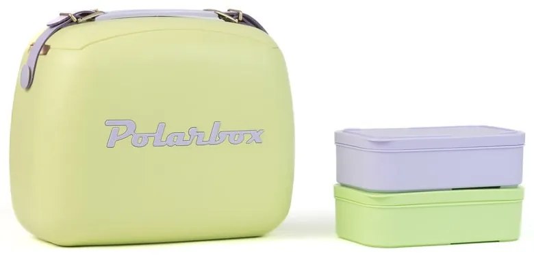 Cutie termoizolantă verde-deschis 6 l Pop – Polarbox