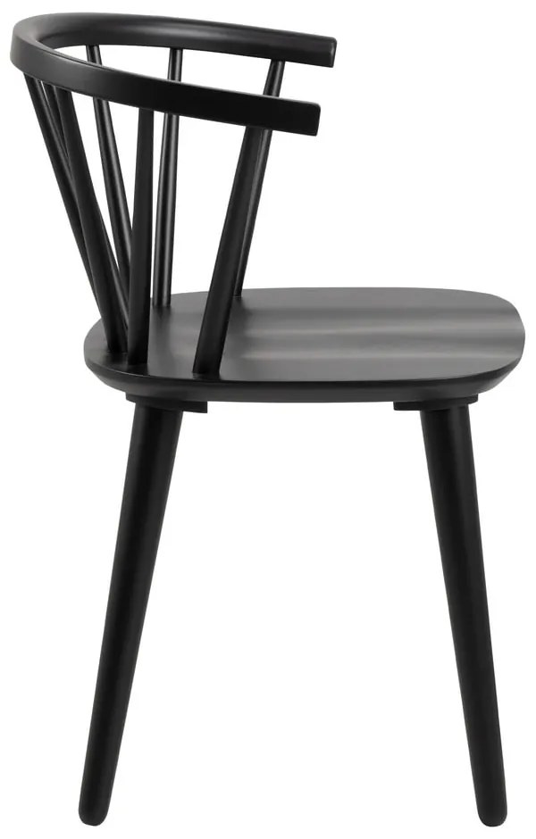 Scaun de dining negru Ida – Actona