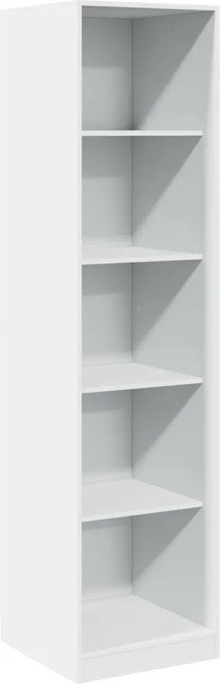 vidaXL Șifonier, alb, 50x50x200 cm, lemn prelucrat