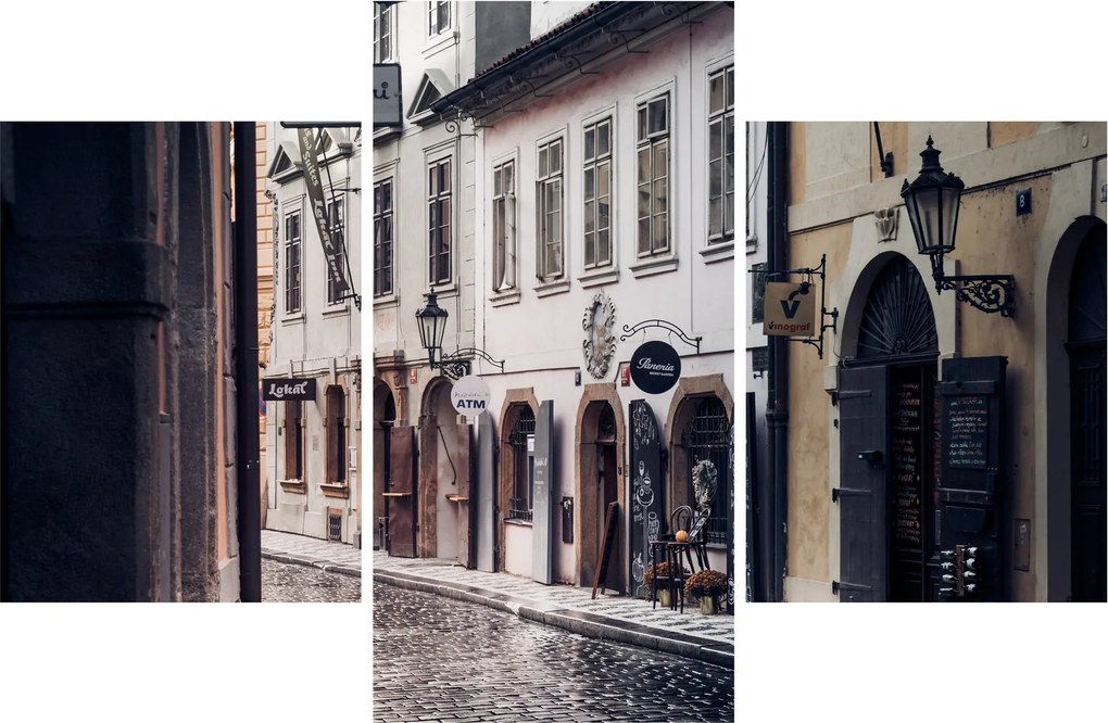 Tablou - Strada din Praga (90x60 cm)