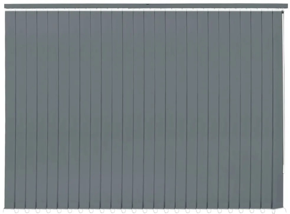 Jaluzele verticale din material textil, gri, 150 x 180 cm Gri, 150 x 180 cm