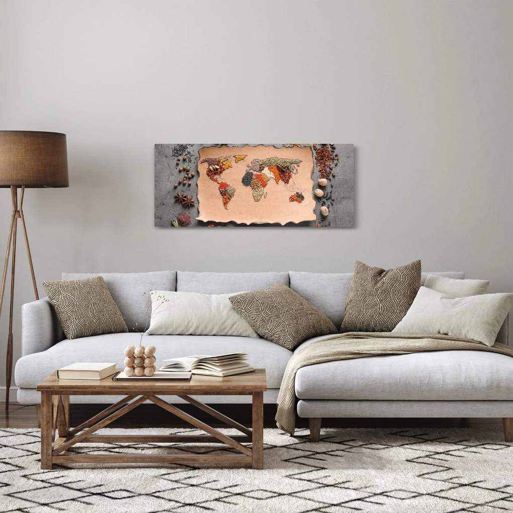 Tablou - Rădăcinile lumii (120x50 cm)