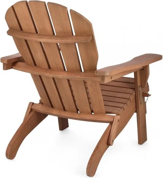 Scaun din lemn, pliabil, natural, Philadelphia, Yes