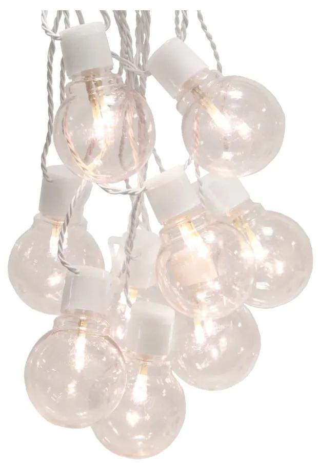 Șirag luminos LED pentru exterior Best Season Party Light White, 16 becuri
