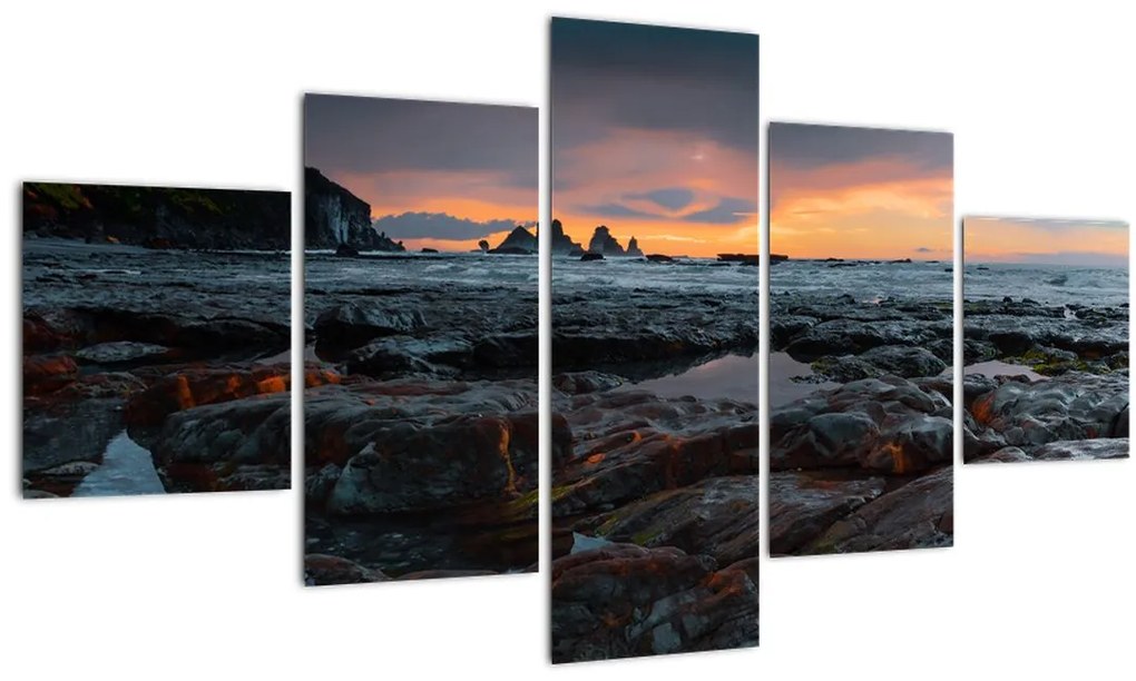 Tablou - peisaj din Noua Zeelanda (125x70 cm), în 40 de alte dimensiuni noi