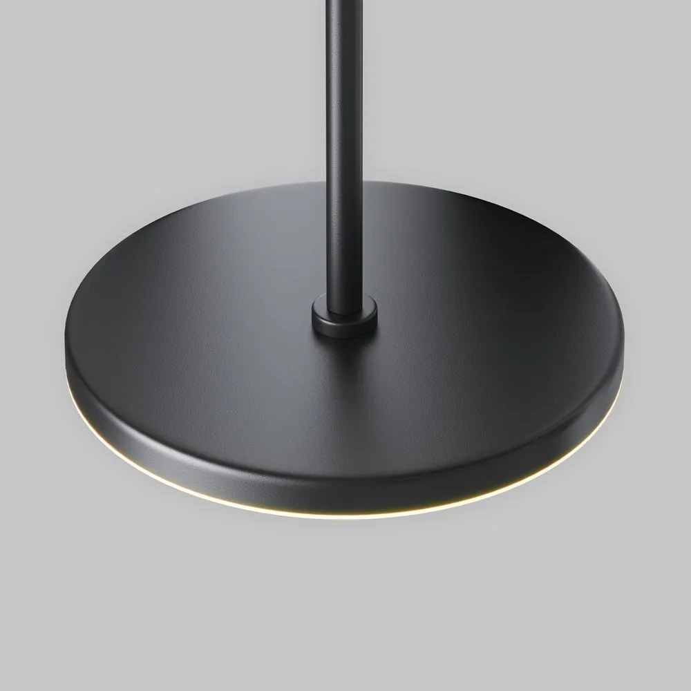 Lustra/Pendul LED iluminat design tehnic Plato D-18,5cm negru