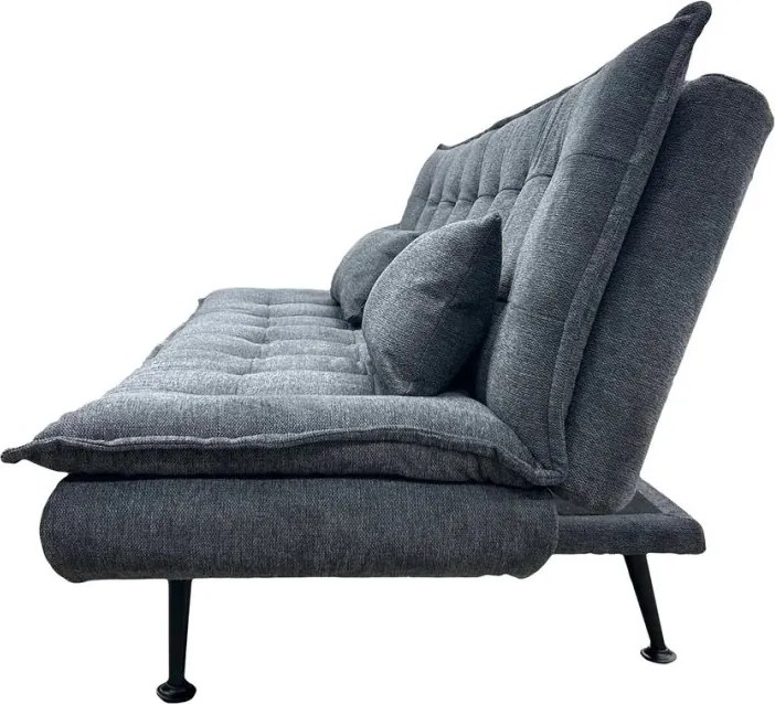 Canapea extensibila, Tesatura gri texturat JAZZ 195cm