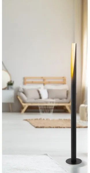 Eglo 97584 - Lampadar LED BARBOTTO 1xGU10/5W/230V negru