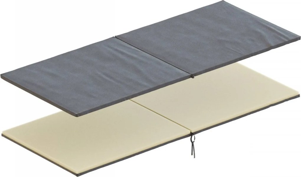 Saltea șezlong din burete 80×200 cm, fermitate medie