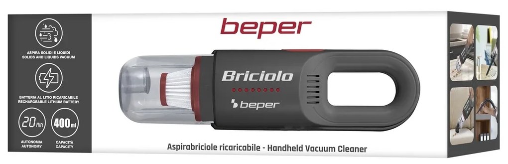 Aspirator portabil Beper P202ASP401 Briciolo