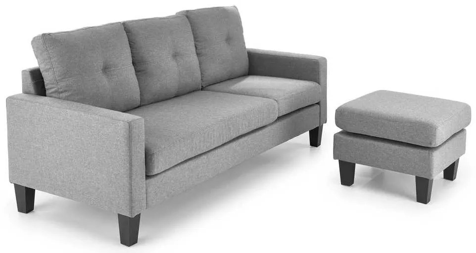 Set canapea Ecker, gri