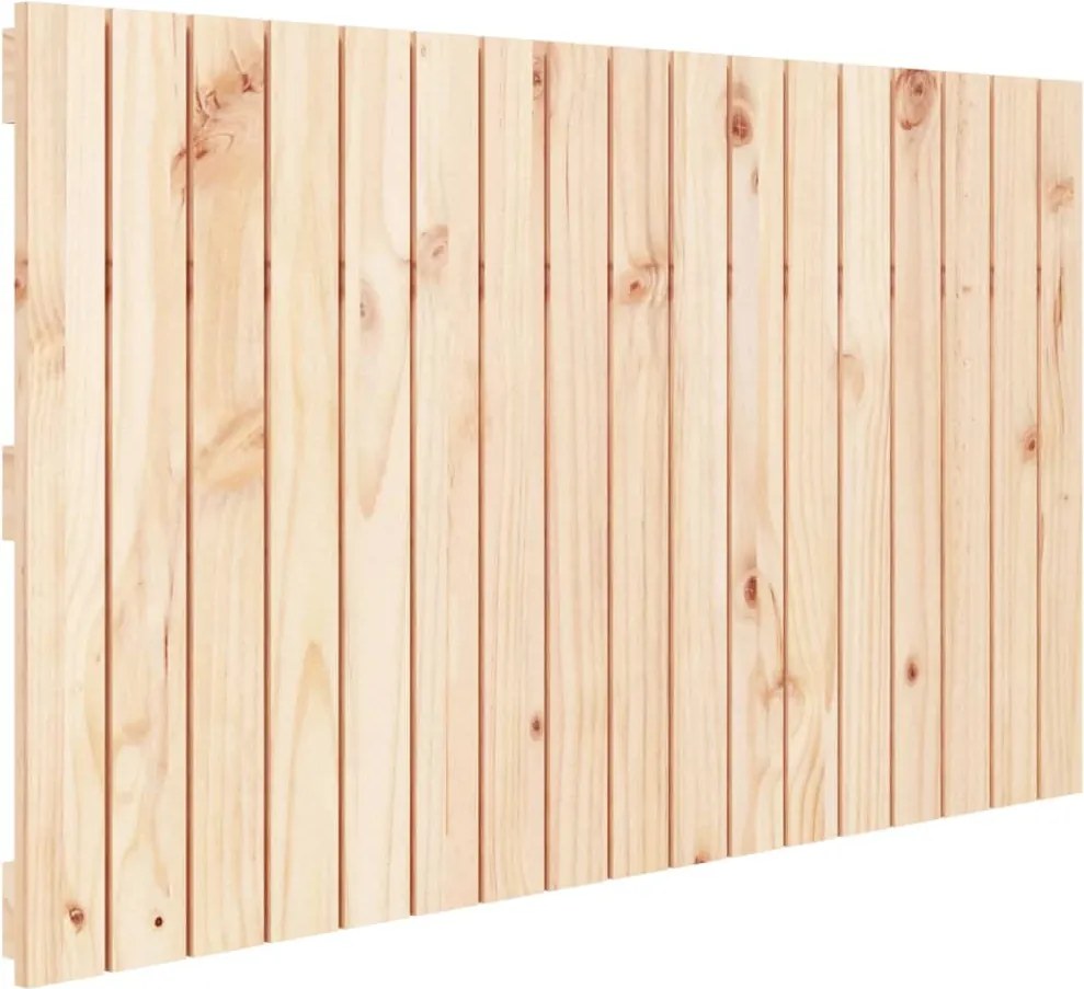 vidaXL Tăblie de pat pentru perete, 108x3x60 cm, lemn masiv de pin