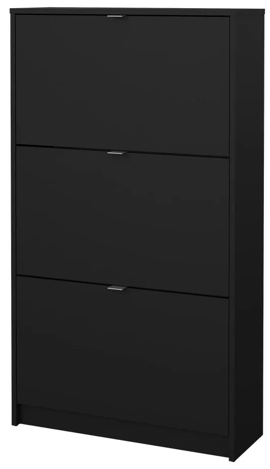 Pantofar negru cu deschidere înclinată Shoes – Tvilum