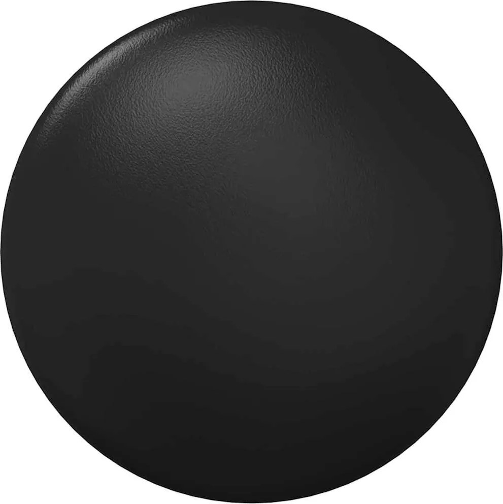 vidaXL Capsule pentru masa de foosball 10 pcs Negru 1,5 x 1,5 x 1 cm