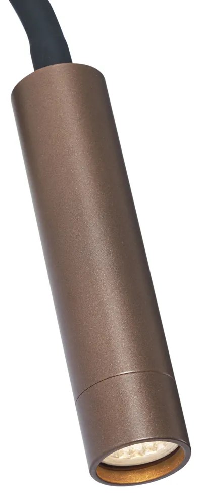 Lampă de perete modernă bronz cu USB-C - Gosna