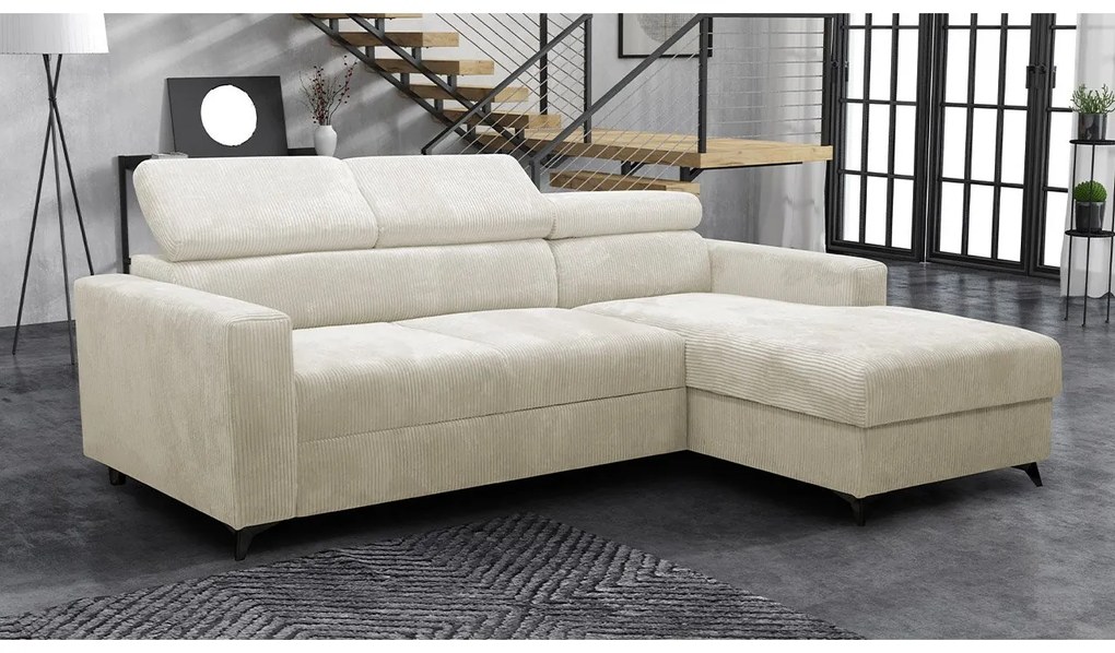 Colțar Laviosuna Premium (crem) (cu sp. depozitare) (D). 1105150