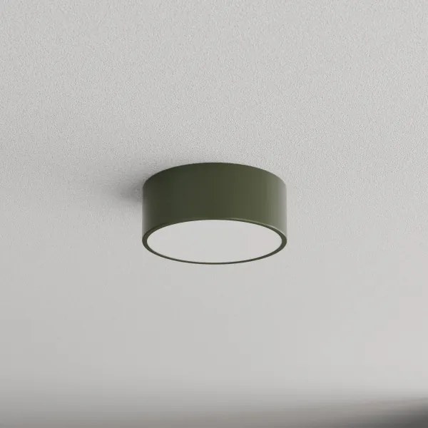 BRILAGI - Plafonieră LED RGBW CLARE 1xE27/12W/230V Ø 20 cm kaki