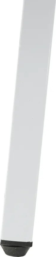 Oglindă de podea, alb/ornament auriu, LAVAL