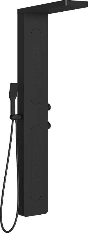 Mexen Mano panou de duș, negru - 7609-02-70