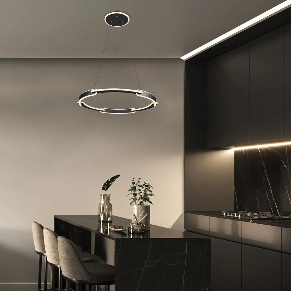Lustra suspendata LED design modern Sindri