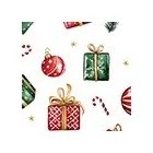 Cutie de depozitare din carton cu capac, decorativă 37x50x15 cm Engla Christmas Storage – Bigso