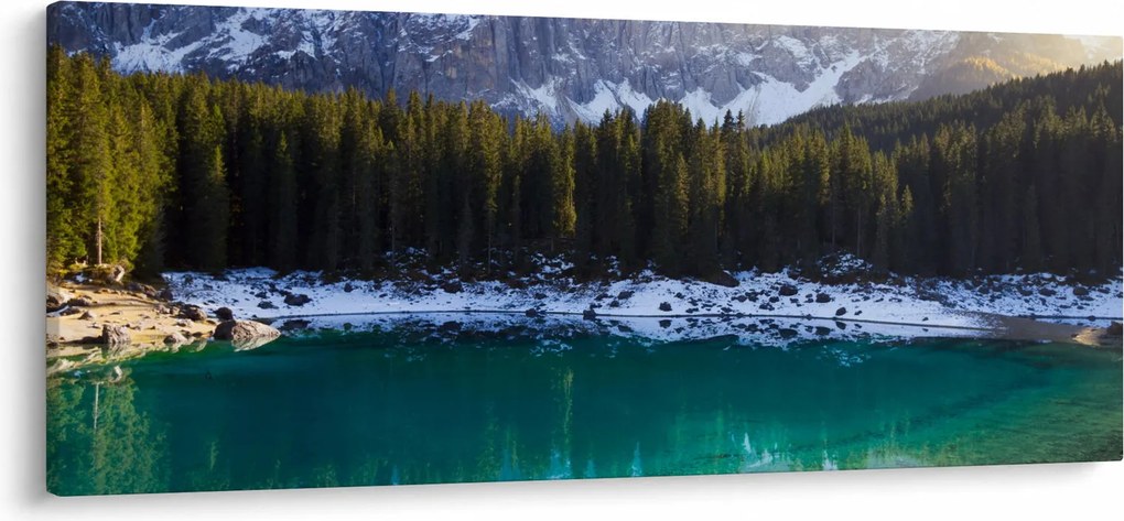 Tablou - Lacul Karersee (120x50 cm)