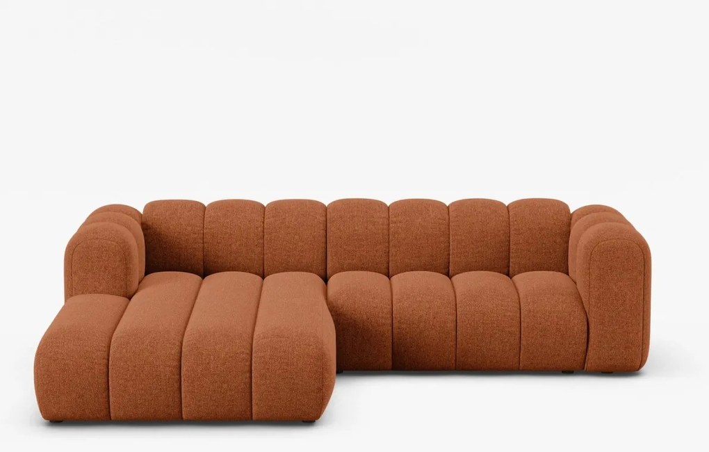 Coltar Lupine 4 locuri chenille Eden L260 cm