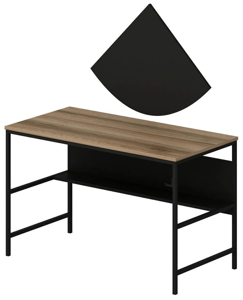 Masă PC Grana (Auriu + Negru). 1088791