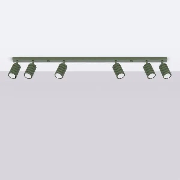 Brilagi - Spot LED CRESTO 6xGU10/10W/230V verde