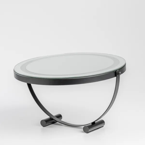 BRILAGI - Oglindă de machiaj LED reglabilă CALIFORNIA LED/17W/230V Ø 42 cm, neagră