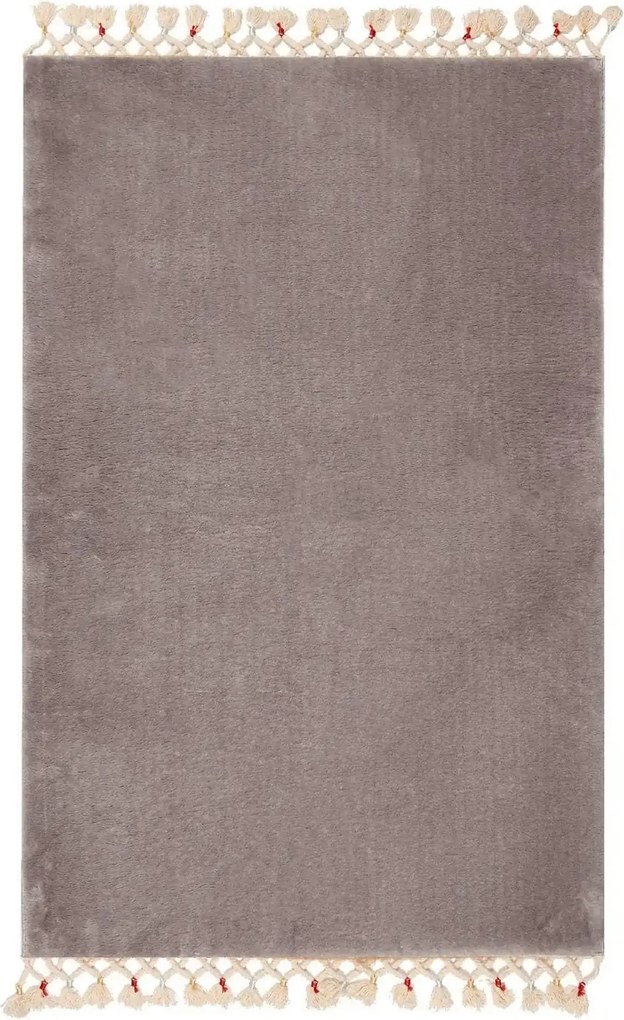 Covoras baie 1620, 50x75 cm, forma dreptunghiulara, acril, gri