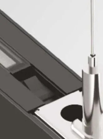 Lustra liniara cu lumina directa si indirecta STEEL Accent White 3000K