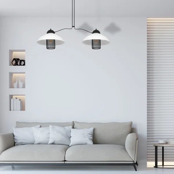 Lustră pe cablu BJORN 2xE27/60W/230V