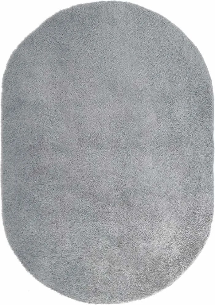 vidaXL Covor shaggy cu pom înalt, NAVARRA, gri deschis, 300x200 cm