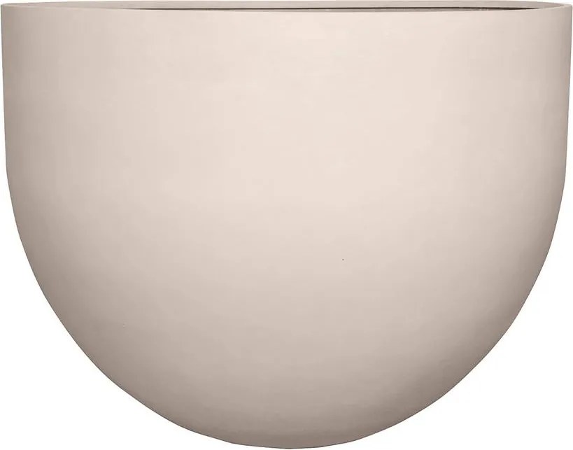 Ghiveci Jumbo Mila, culoare alb natural, dimensiuni multiple - PotteryPots mărimea: S - ø 78 cm | înălțime 59,5 cm