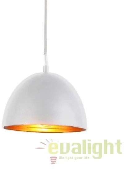 Lustra / Pendul modern design nordic 40cm MODENA alb/auriu