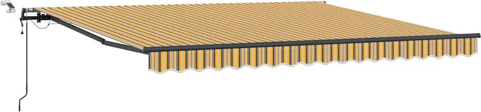 vidaXL Țesătură pentru copertină cu Multicolour 400 × 350 cm Poliester