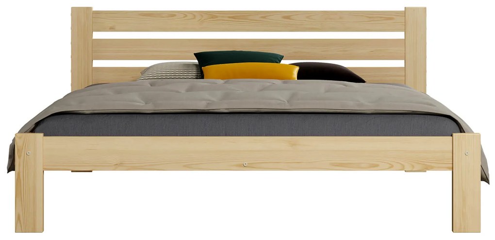 Pat din lemn Asia 120x200 pin cu somieră