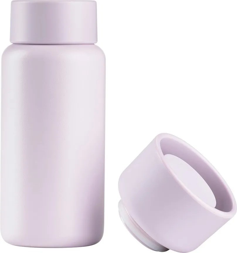 Cană termos roz-deschis din oțel inoxidabil 400 ml Singles – Zone