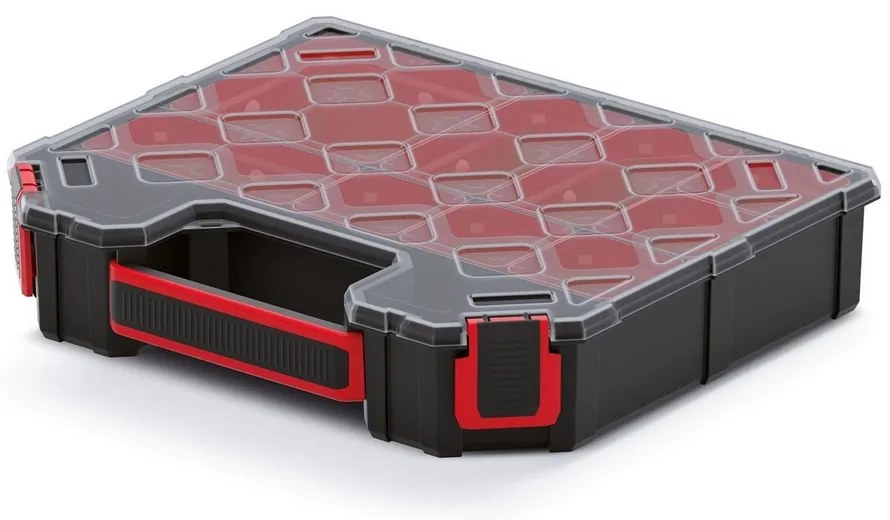 Organizator 28,4 × 24,3 × 6 cm, cutii, negru