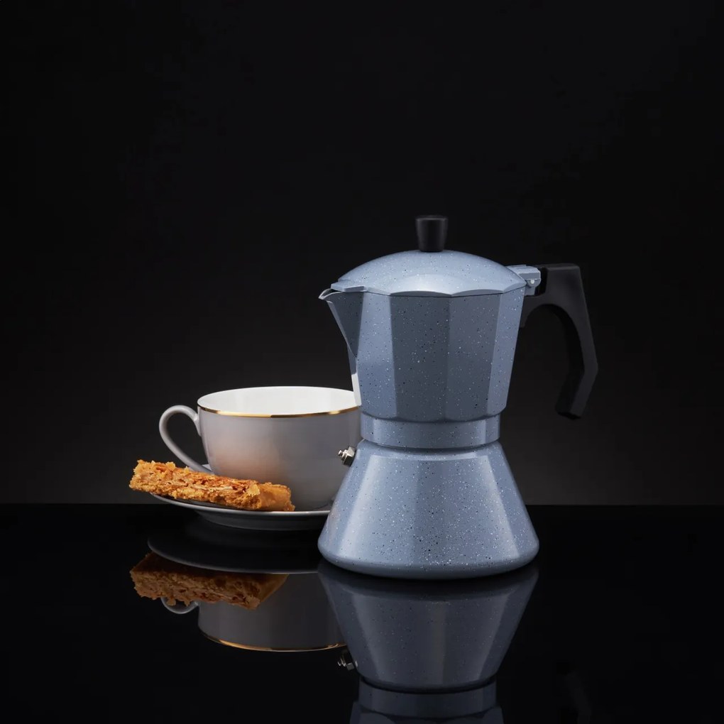 Cafetiera filtru 6 portii, 300ml, gri, Lexi