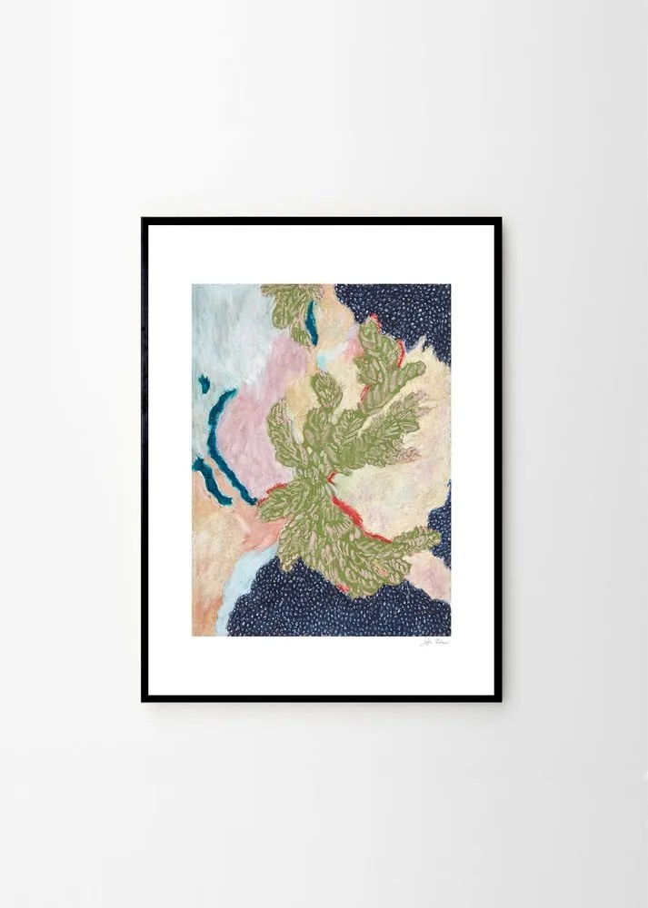 Poster 50x70 cm Little Green – Sofie Rebecca Iversen – The Poster Club