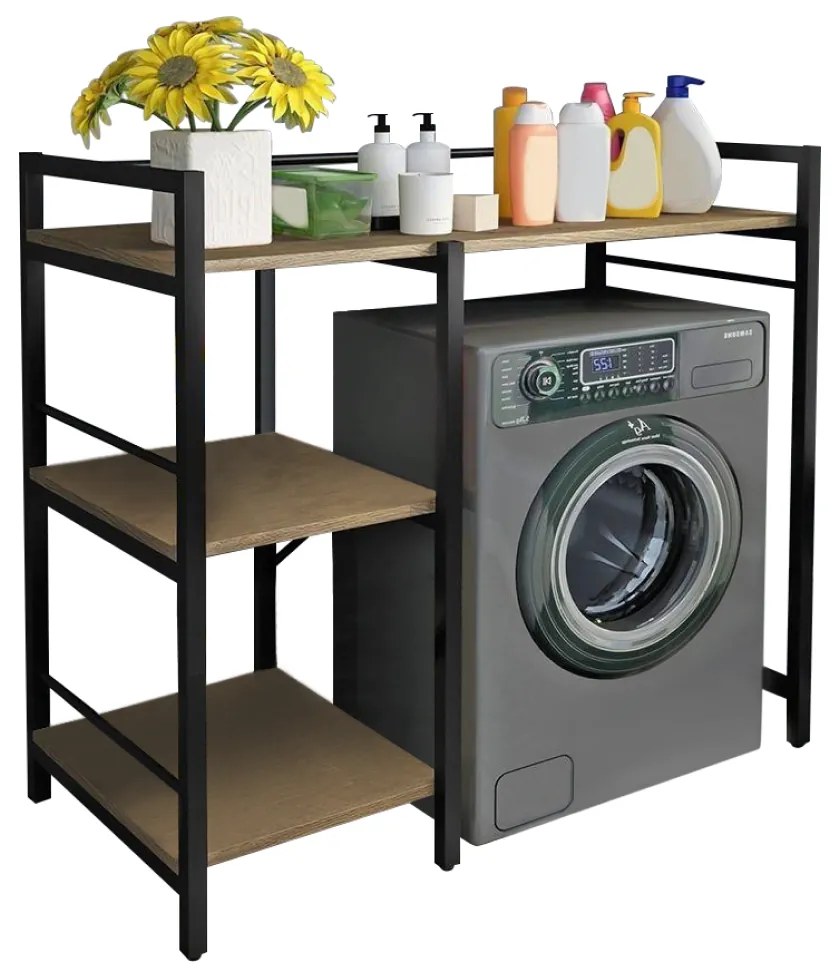 Raft deasupra mașinii de spălat BARNET, stejar