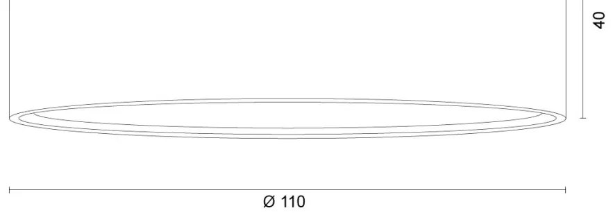 Spot tavan, Mini plafoniera ELORA 8917 night sage