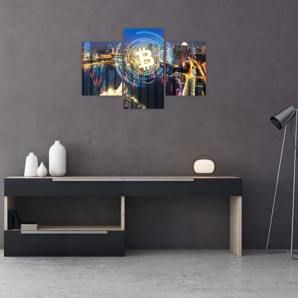 Tablou - Orașul investițiilor (90x60 cm)