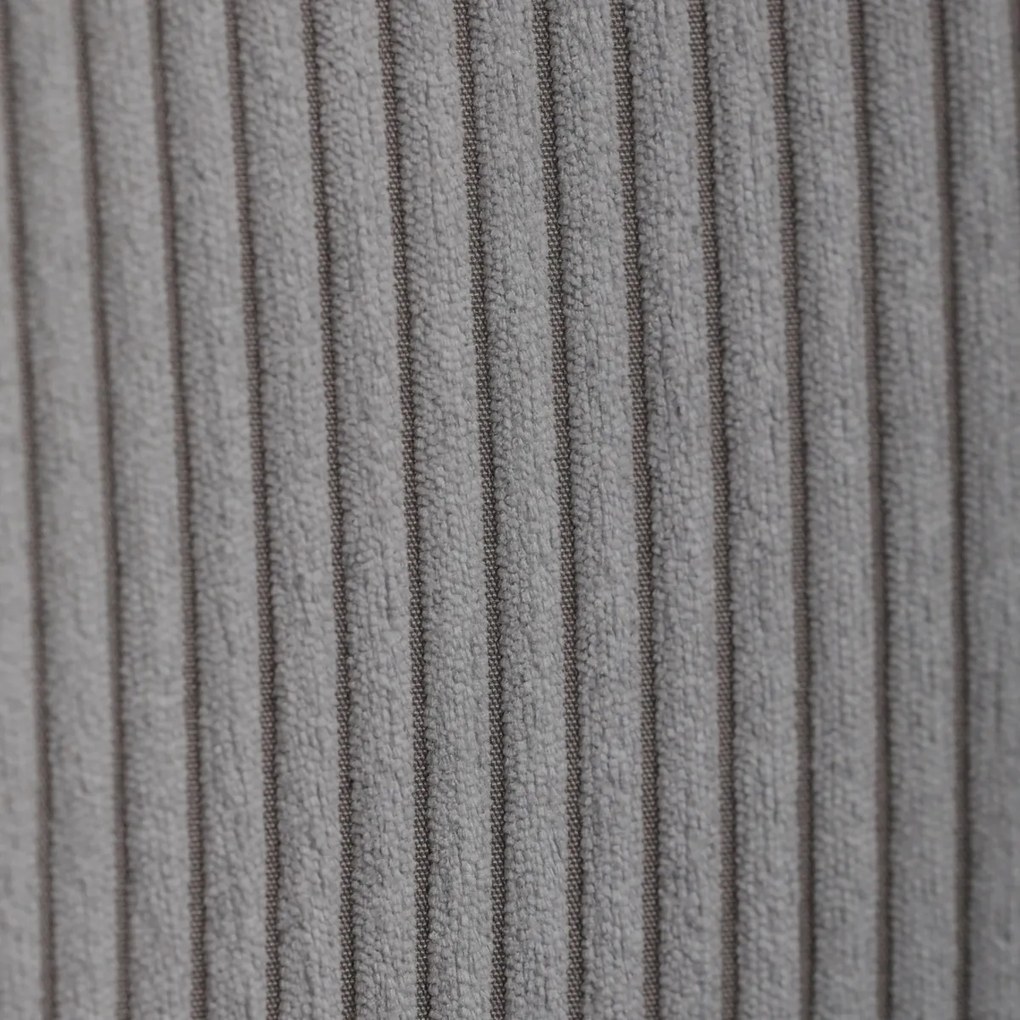 Fotoliu relaxare cu suport pentru picioare L7285GREY6, gri