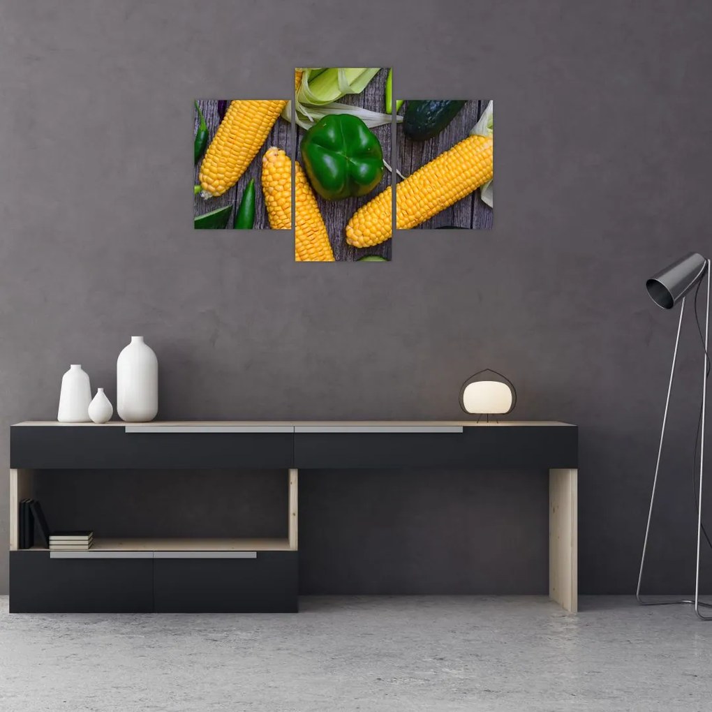 Tablou cu legume (90x60 cm)