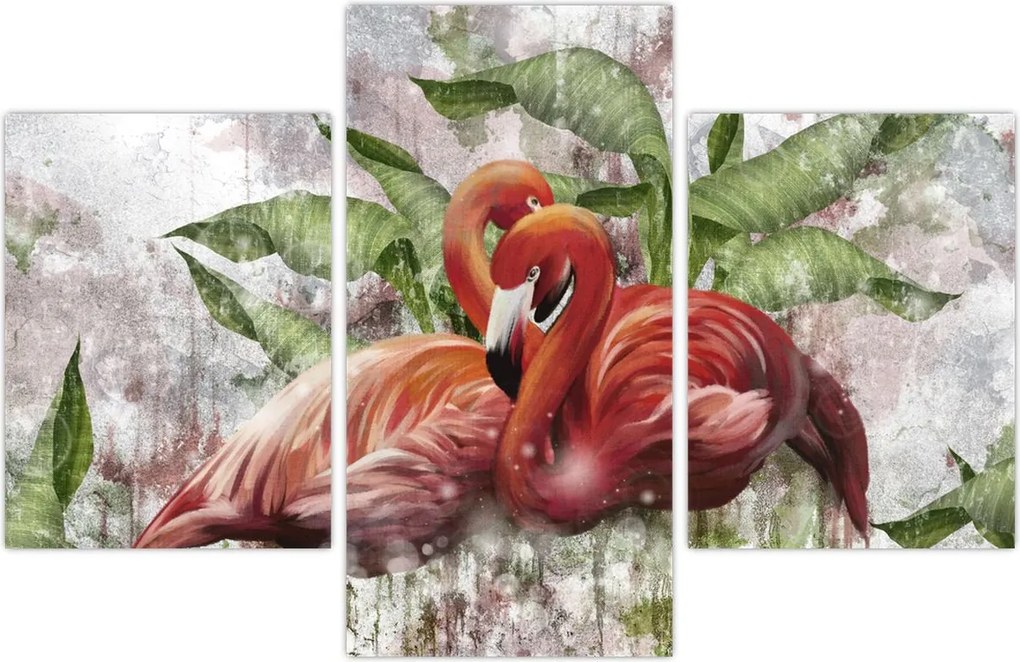 Tablou - Flamingo (90x60 cm)